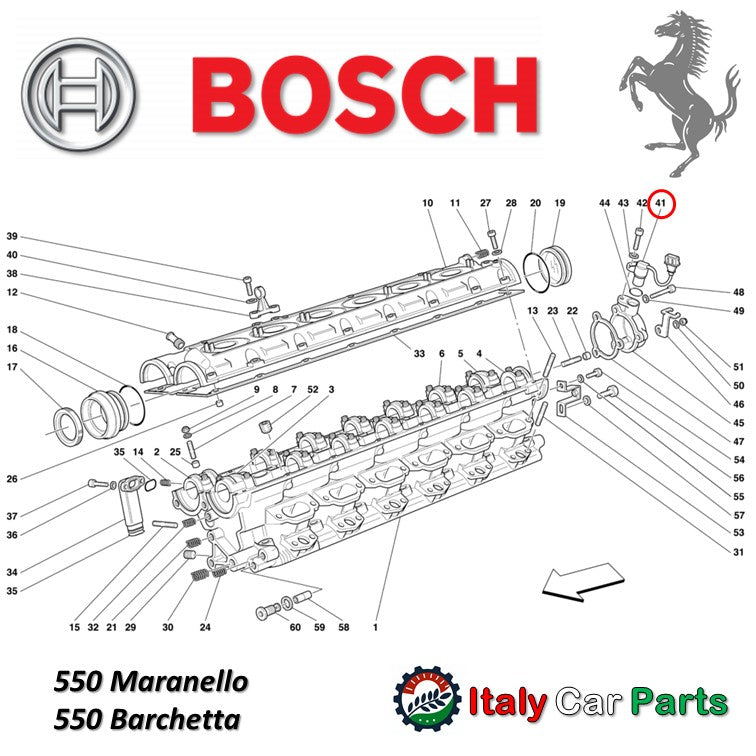 フェーズセンサー カムシャフトポジションセンサー F355 456 550フェラーリ Ferrari マラネロ Maranello ECU