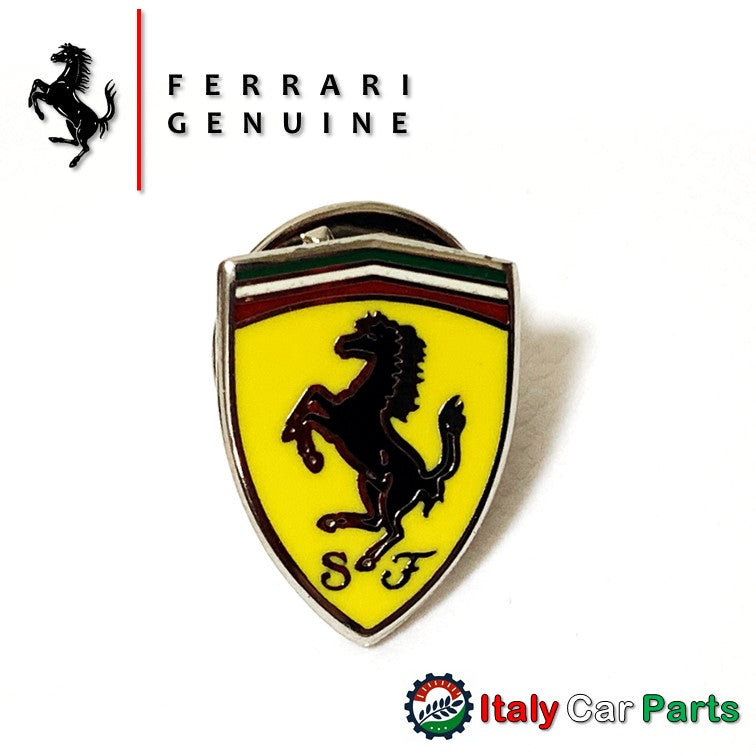 フェラーリ 純正 ピンバッジ Ferrari シールド エンブレム 純正アクセサリー 正規品