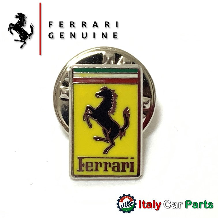 フェラーリ 純正 ピンバッジ Ferrari ノーズエンブレムタイプ 純正アクセサリー 正規品 エンブレム