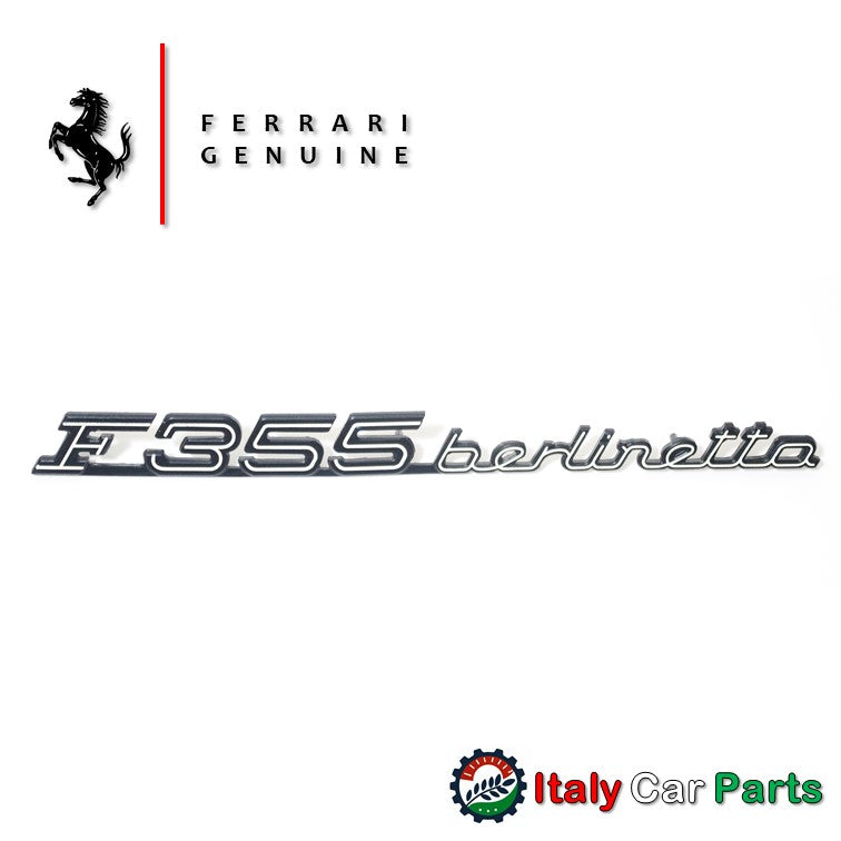 F355 berlinetta エンブレム フェラーリ純正 ベルリネッタ リアエンブレム Ferrari