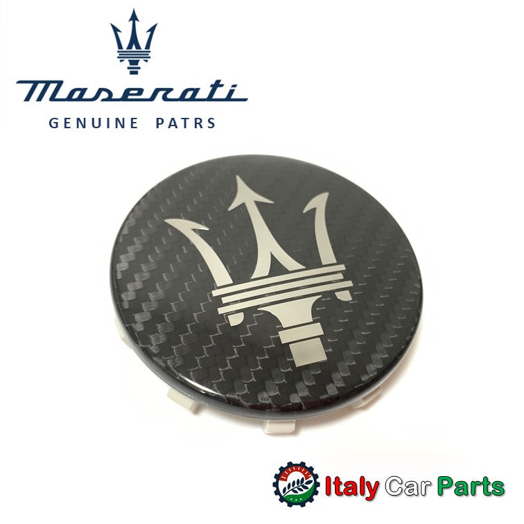 カーボンファイバー ホイール センターキャップ マセラティ 純正 クアトロポルテ ギブリ レヴァンテ Maserati Quattroporte Ghibli Levante