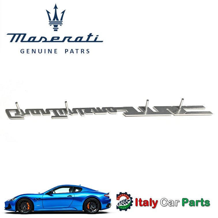 グラントゥーリズモ MC エンブレム マセラティ 純正 Maserati Granturismo MC ダッシュボード 助手席
