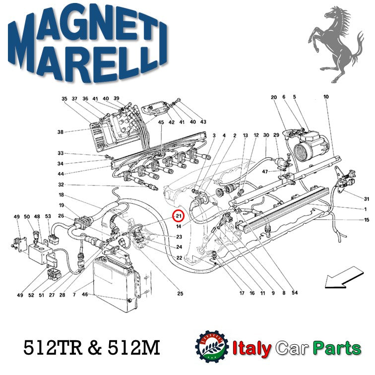 クランク スピードセンサー 348 512TR 512M Magnei Marelli フェラーリ マニエッティマレリ
