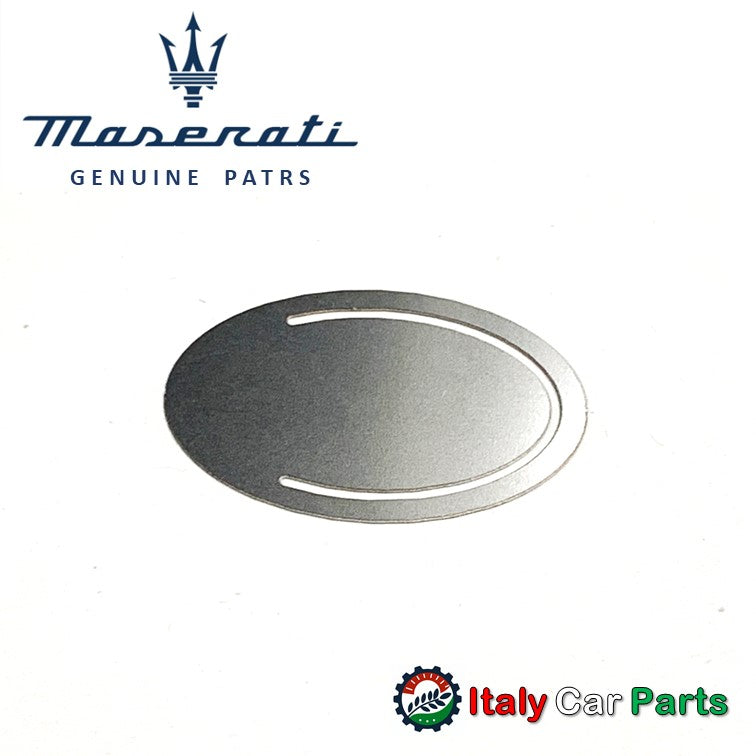 マセラティ純正 ブックマーク しおり 読書 本 オーバル エンブレム トライデント