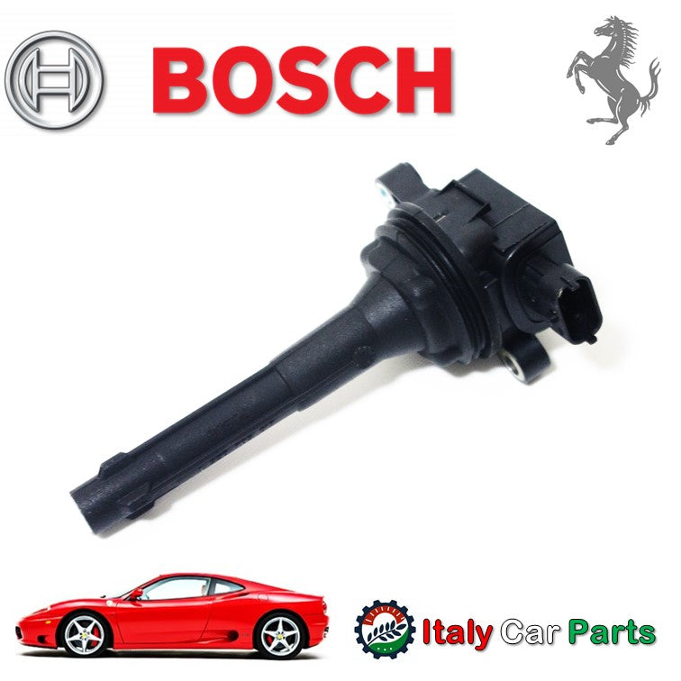 8個 1台分セット イグニッションコイル スパークプラグ 360 モデナ チャレンジストラダーレ BOSCH 純正 OEM フェラーリ Ferrari Modena