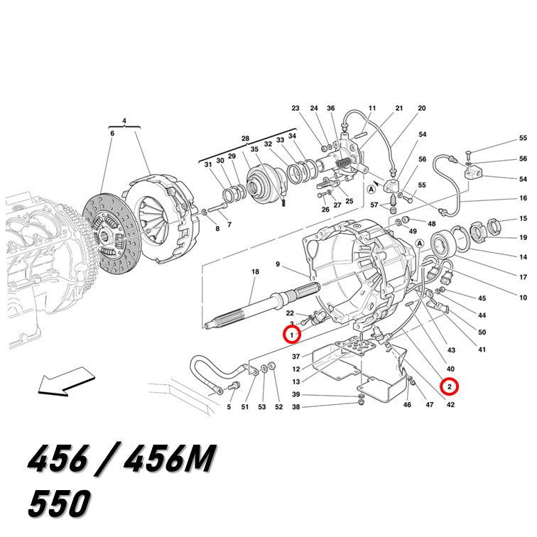 164082 164083 0261210152 (0261 210 152) フェラーリ 456 456M 550 クランクセンサー