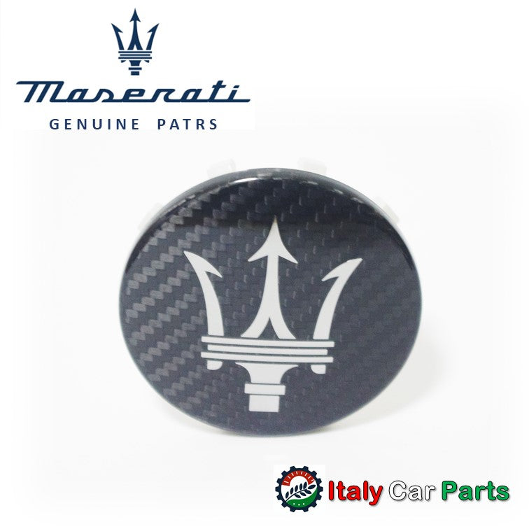 カーボンファイバー ホイール センターキャップ マセラティ 純正 クアトロポルテ ギブリ レヴァンテ Maserati Quattroporte Ghibli Levante