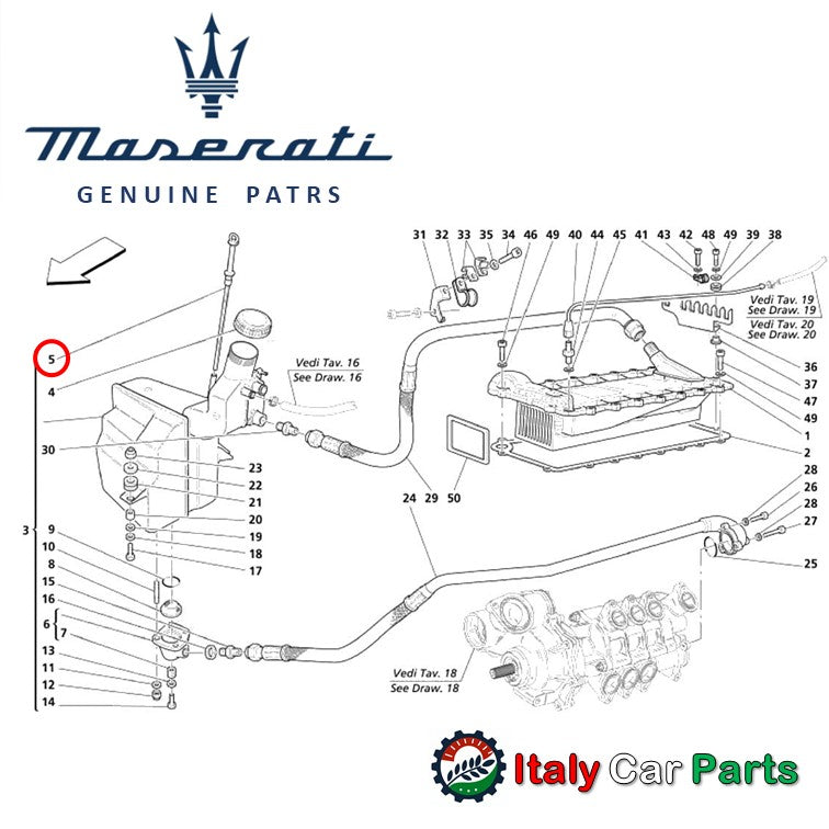 オイル レベル ゲージ 4200 グランスポーツ マセラティ 純正 Maserati Gransport オイルタンク ドライサンプ