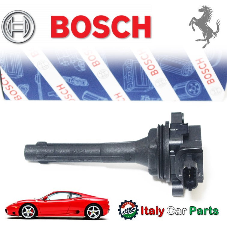 8個 1台分セット イグニッションコイル スパークプラグ 360 モデナ チャレンジストラダーレ BOSCH 純正 OEM フェラーリ Ferrari Modena
