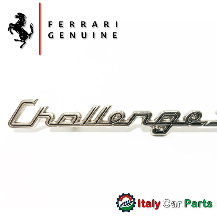 360 チャレンジストラダーレ エンブレム フェラーリ 純正 360 Challenge Stradale Ferrari 360 Modena モデナ リア チャレンジグリル