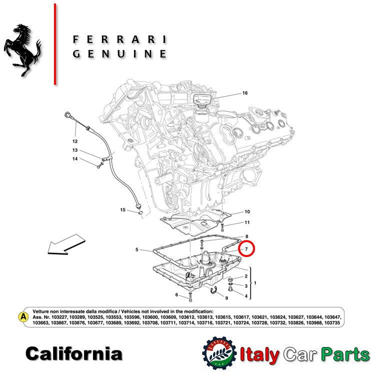 オイルレベルセンサー クアトロポルテ グラントゥーリズモ フェラーリ・マセラティ純正 カリフォルニア GTC4 など