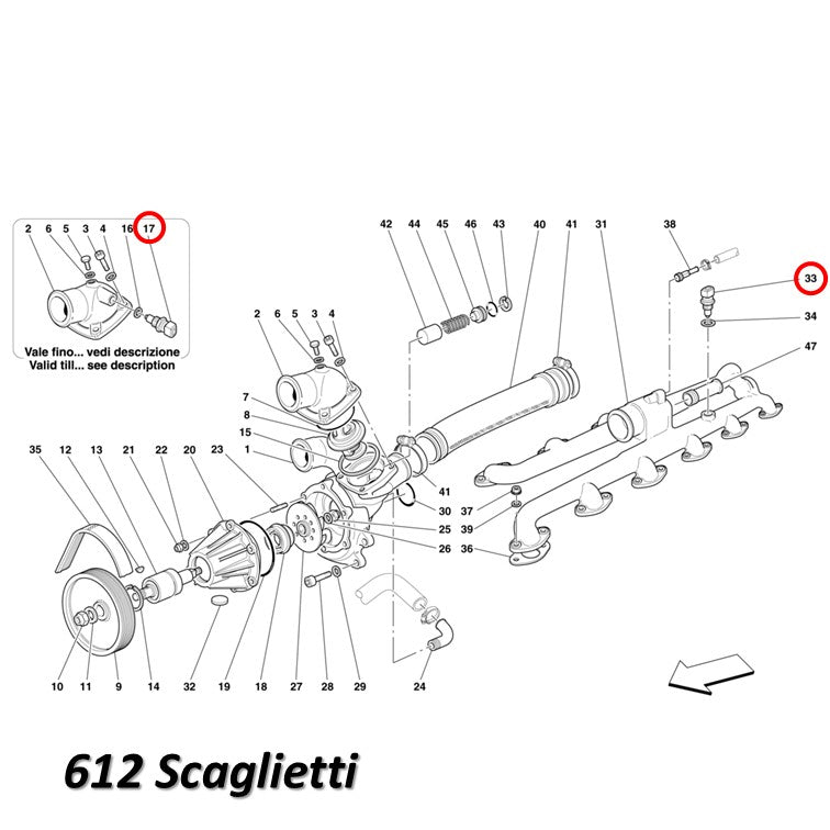 テンパレッチャーセンサー テンプ フェラーリ 360 430 458 488 575 599 612 812 California Enzo F12 F8 FF GTC4 La Ferrari