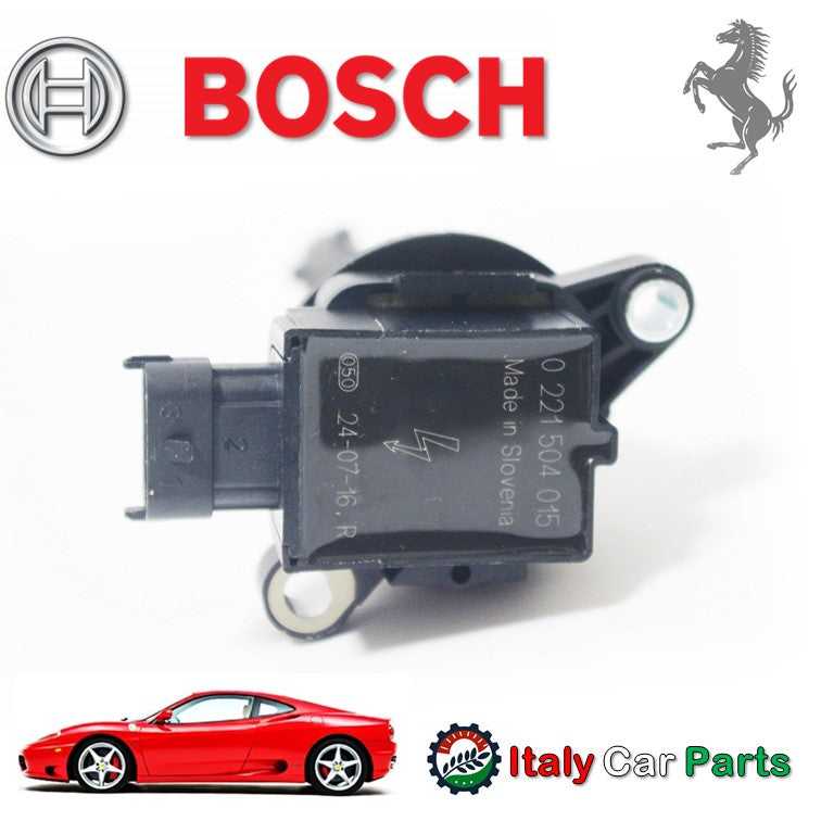 8個 1台分セット イグニッションコイル スパークプラグ 360 モデナ チャレンジストラダーレ BOSCH 純正 OEM フェラーリ Ferrari Modena