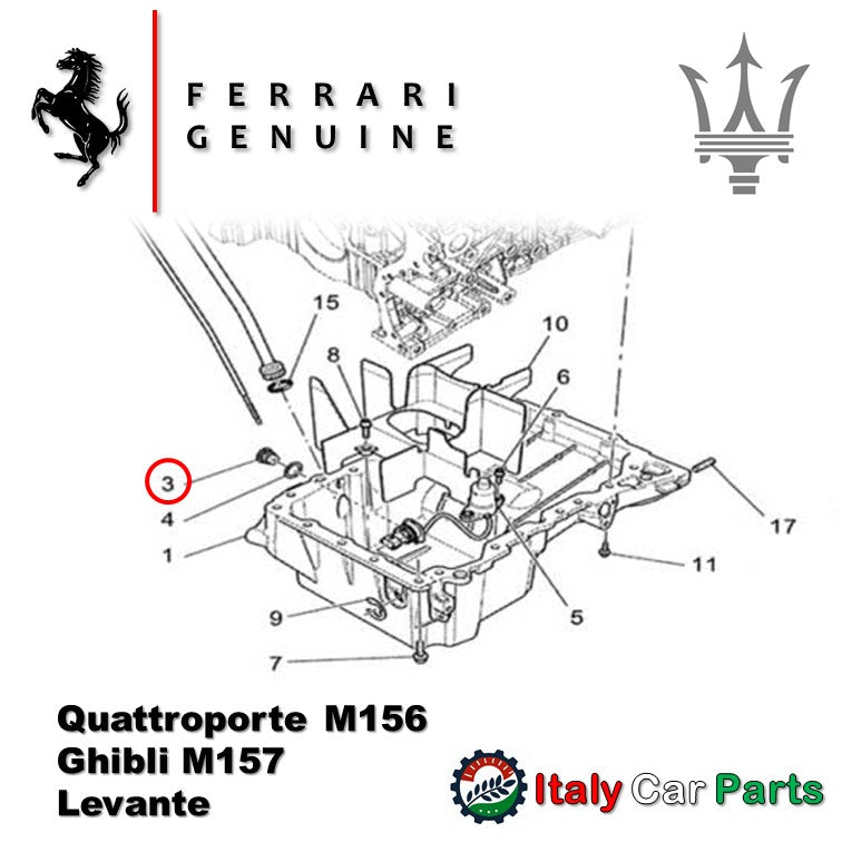 ドレンプラグ マグネットタイプ マセラティ クアトロポルテ グラントゥーリズモ グランカブリオ ギブリ レヴァンテ フェラーリ純正