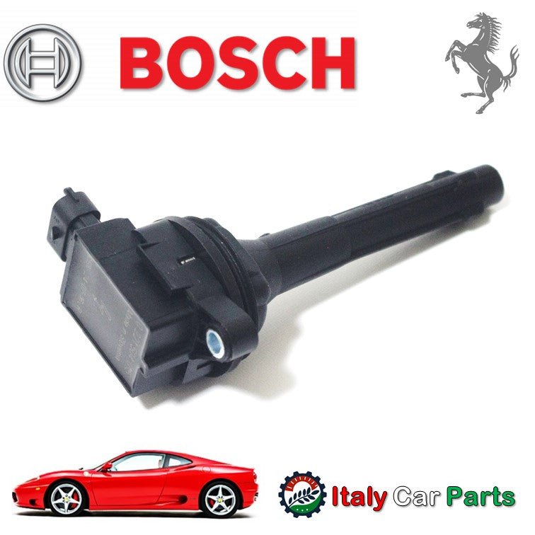 8個 1台分セット イグニッションコイル スパークプラグ 360 モデナ チャレンジストラダーレ BOSCH 純正 OEM フェラーリ Ferrari Modena
