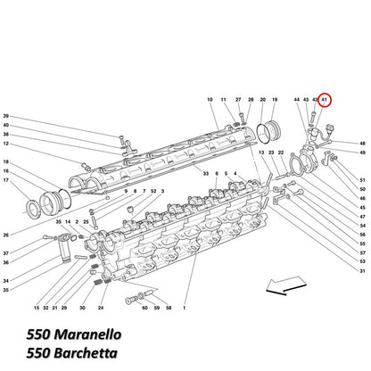 フェーズセンサー カムシャフトポジションセンサー F355 456 550フェラーリ Ferrari マラネロ Maranello ECU