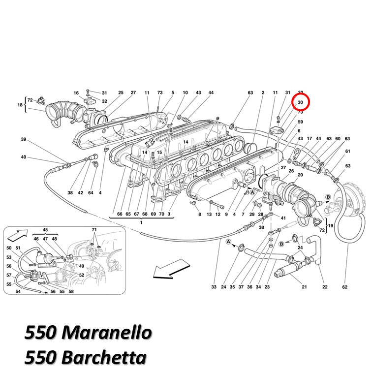 スロットルポジションセンサー フェラーリ 348 F355 456 550 512TR 512M BOSCH Ferrari