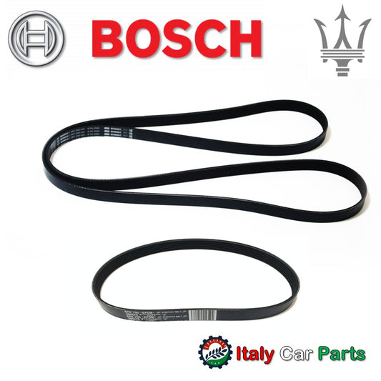 ドライブ ベルト オルタネーター セット Maserati マセラティ 純正 Bosch V6 ギブリ クアトロポルテ レヴァンテ