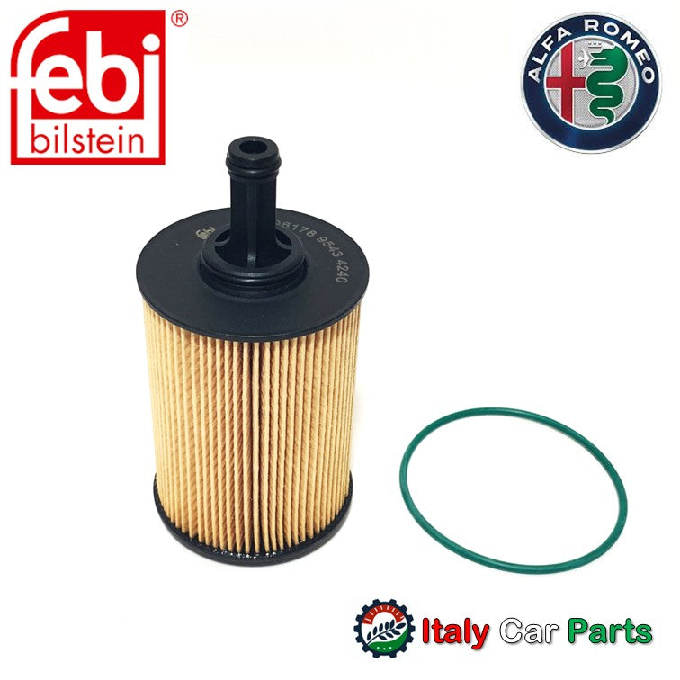 オイルフィルター エレメント アルファロメオ ジュリア ステルヴィオ クアドリフォリオ 2.9 V6 Alfa Romeo Febi Bilstein