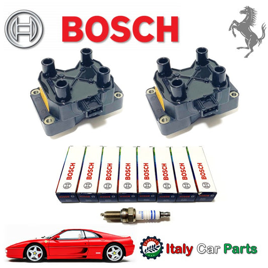 イグニッションコイル スパークプラグ セット フェラーリ 348 F355 Bosch製  Ferrari