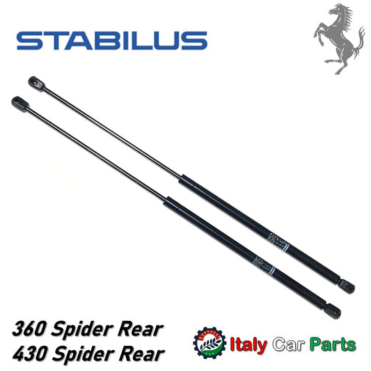 リア エンジンフード ダンパー 360 430 スパイダー 純正OEM Stabilus フェラーリ Ferrari スクーデリア２本セット エンジン ボンネット