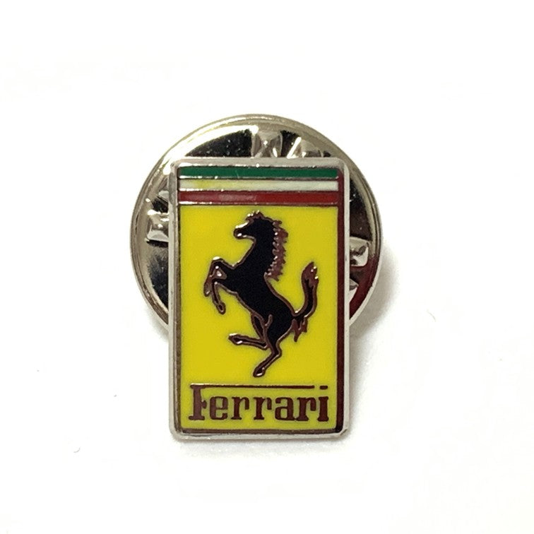 フェラーリ 純正 ピンバッジ Ferrari ノーズエンブレムタイプ 純正アクセサリー 正規品 エンブレム
