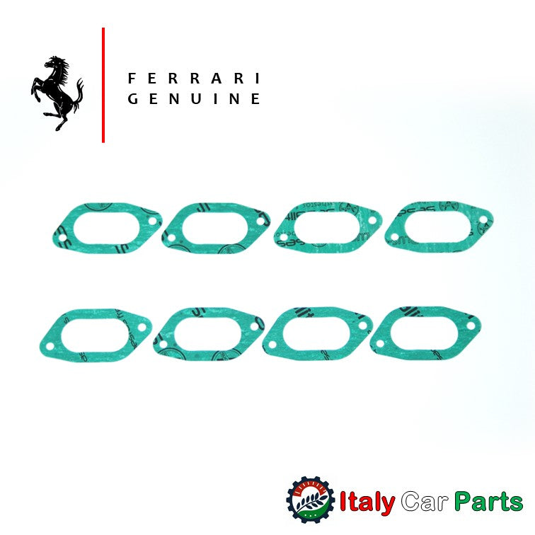 インテークマニーホールド ガスケット 8個セット フェラーリ純正 インマニ 360 モデナ チャレンジストラダーレ
