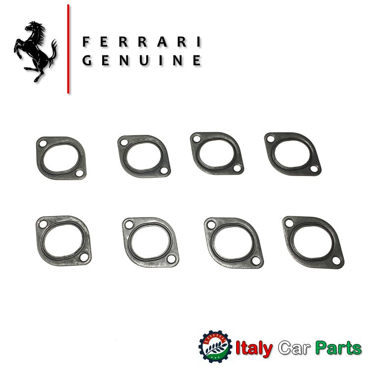 エキマニ ガスケット 360 モデナ F355 フェラーリ 8個セット 純正 Ferrari