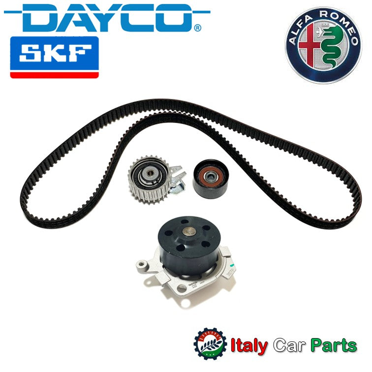 タイミングベルト ウォーターポンプ キット アルファロメオ ジュリエッタ 1.8 クアドリフォリオ 4C DAYCO SKF Alfa Romeo