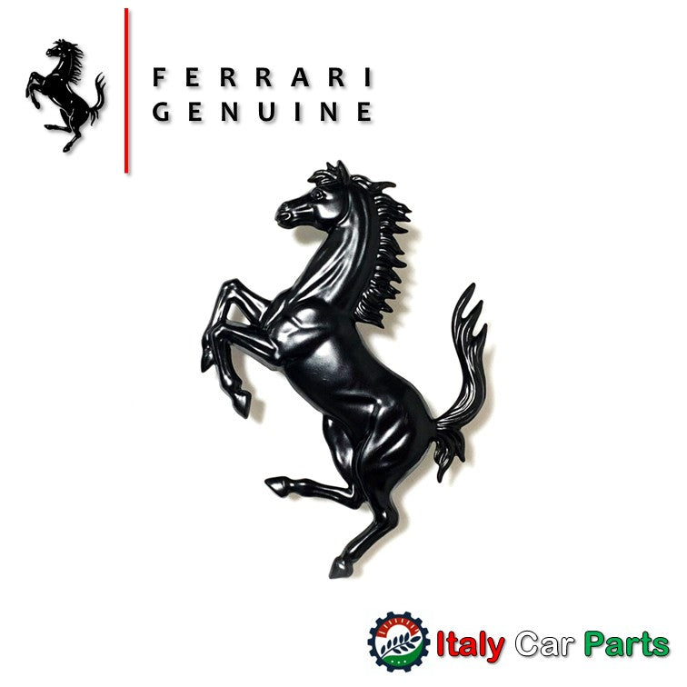 599 GTO リア エンブレム フェラーリ 純正 Ferrari マットブラック カバリーノランパンテ