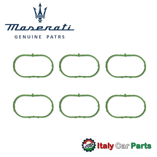 インテークマニホールド Oリング ガスケット ギブリ クアトロポルテ レヴァンテ 6個セット マセラティ 純正 Maserati