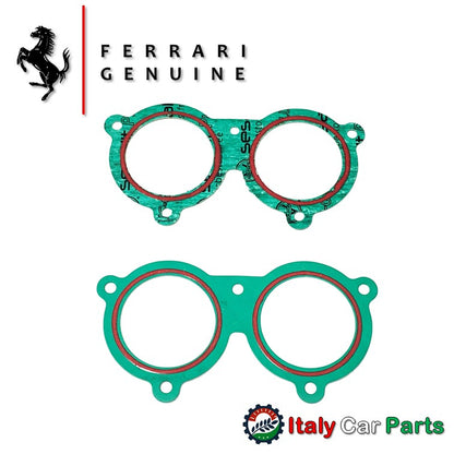 リアカバー ガスケット 左右セット 360 モデナ Modena フェラーリ 純正 Ferrari エンジン ヘッド カム オイル漏れ 修理