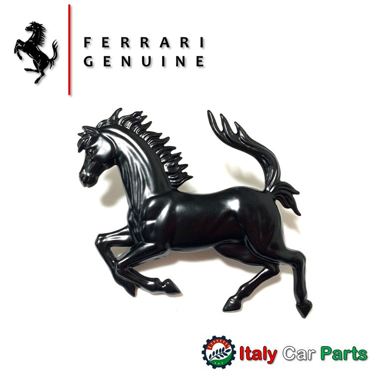 599 GTO リア エンブレム フェラーリ 純正 Ferrari マットブラック カバリーノランパンテ