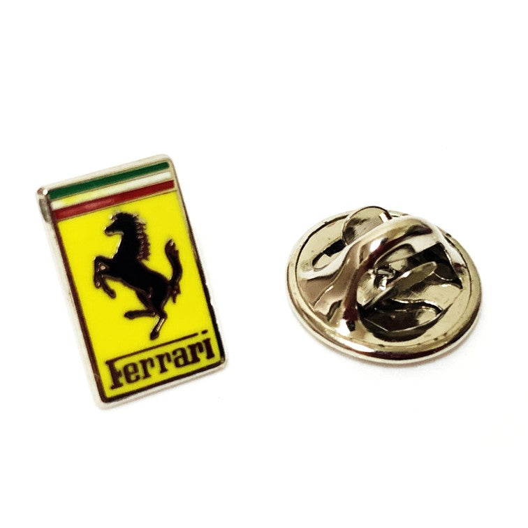 フェラーリ 純正 ピンバッジ Ferrari ノーズエンブレムタイプ 純正アクセサリー 正規品 エンブレム
