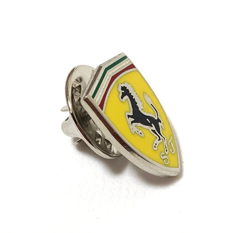 フェラーリ 純正 ピンバッジ Ferrari シールド エンブレム 純正アクセサリー 正規品