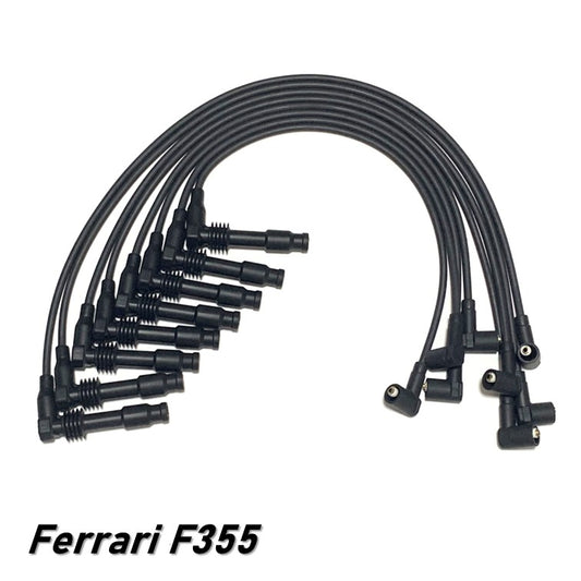 プラグコード セット F355 イグニッション ケーブル キャップ フェラーリ BK