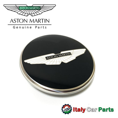 アストンマーティン ホイール センターキャップ Aston Martin ヴァンテージ ヴァンキッシュ DB7 DB9 DBS ヴィラージュ ブラックロゴ