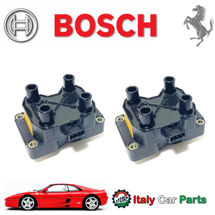 イグニッションコイル スパークプラグ セット フェラーリ 348 F355 Bosch製  Ferrari