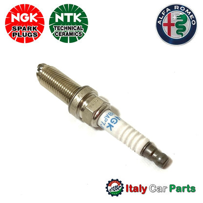 NGK スパークプラグ 6本セット アルファロメオ ジュリア ステルヴィオ 純正OEM Alfa Romeo クアドリフォリオ V6 新品