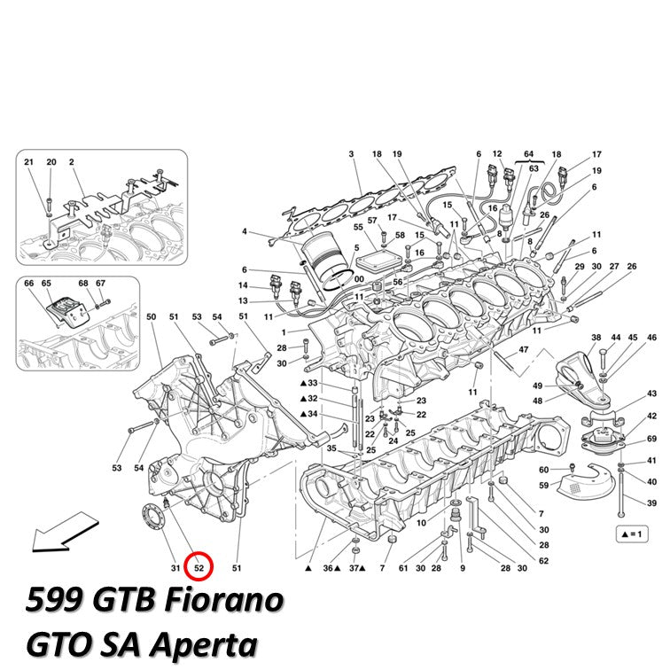 テンパレッチャーセンサー テンプ フェラーリ 360 430 458 488 575 599 612 812 California Enzo F12 F8 FF GTC4 La Ferrari