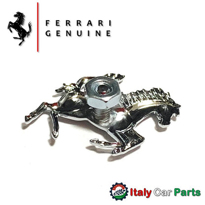 ミニ エンブレム フェラーリ 純正 360 チャレンジストラダーレ Ferrari 跳ね馬 カバリーノランパンテ Challenge Stradale