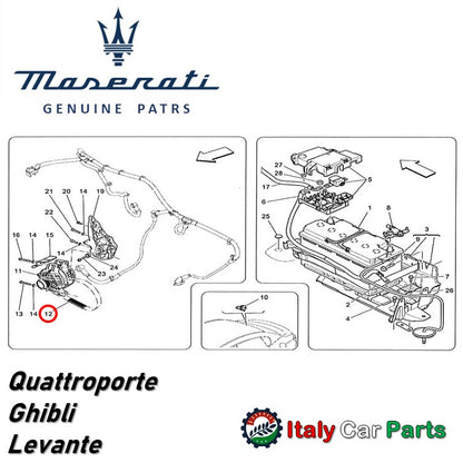 ドライブ ベルト オルタネーター セット Maserati マセラティ 純正 V6 ギブリ クアトロポルテ レヴァンテ