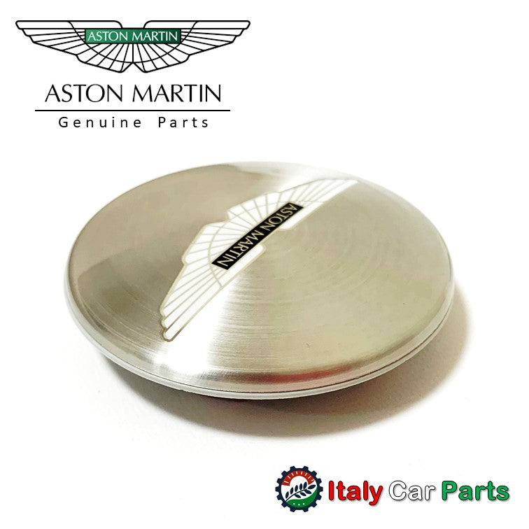 アストンマーティン ホイール センターキャップ Aston Martin ヴァンテージ ラピード ヴァンキッシュ DB9 DBS ヴィラージュ シルバー ブラックロゴ