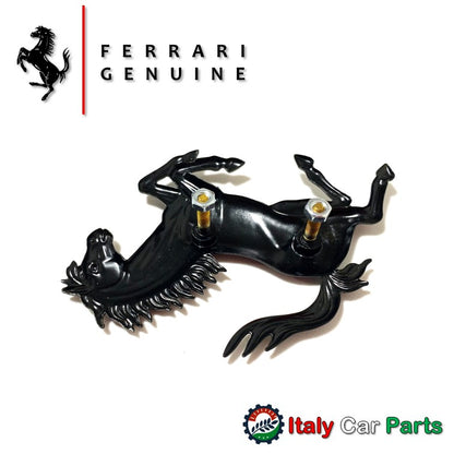 599 GTO リア エンブレム フェラーリ 純正 Ferrari マットブラック カバリーノランパンテ