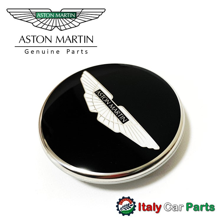 アストンマーティン ホイール センターキャップ Aston Martin ヴァンテージ ヴァンキッシュ DB7 DB9 DBS ヴィラージュ ブラックロゴ