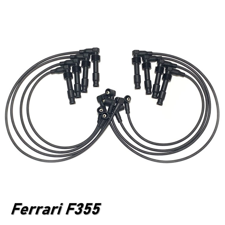 プラグコード セット F355 イグニッション ケーブル キャップ フェラーリ BK