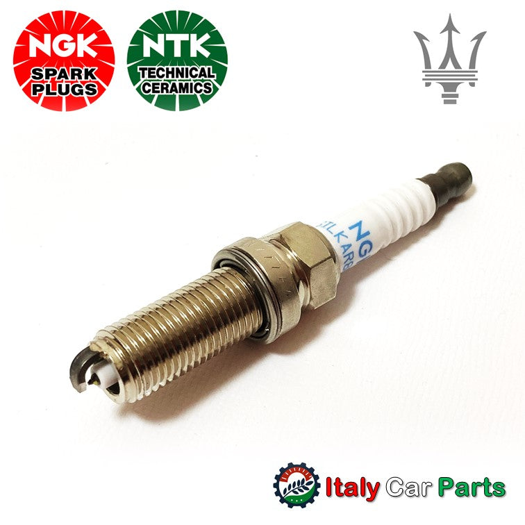 マセラティ スパークプラグ 8本セット クアトロポルテ ギブリ レヴァンテ V8 3.8L 純正 OEM NGK Maserati Quattroporte Levante Ghibli