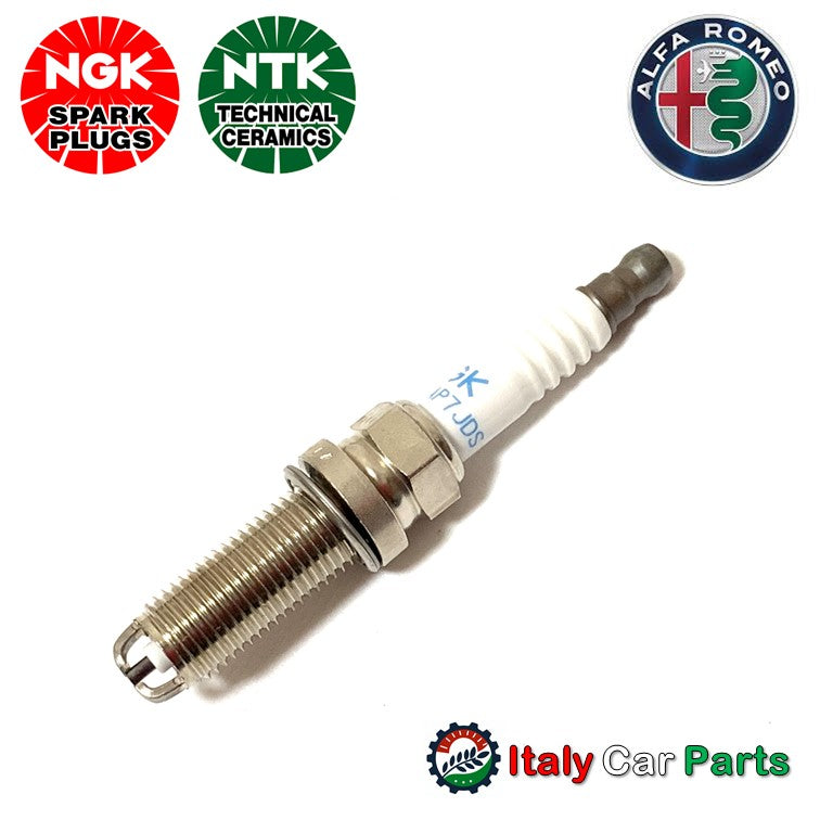 NGK スパークプラグ 6本セット アルファロメオ ジュリア ステルヴィオ 純正OEM Alfa Romeo クアドリフォリオ V6 新品