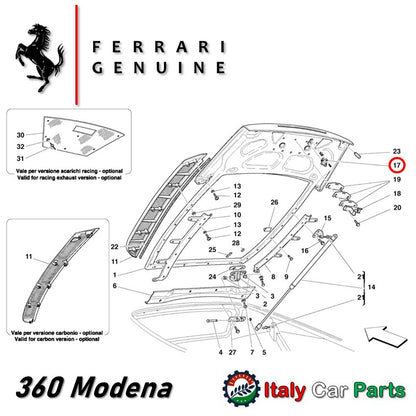 ストップランプ アディショナルライト コンタクト 430 360 フェラーリ Ferrari 純正