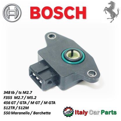 スロットルポジションセンサー フェラーリ 348 F355 456 550 512TR 512M BOSCH Ferrari